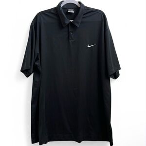Nike Golf Dri-FIT Men’s Polo Shirt Black Men's Size XXLarge
